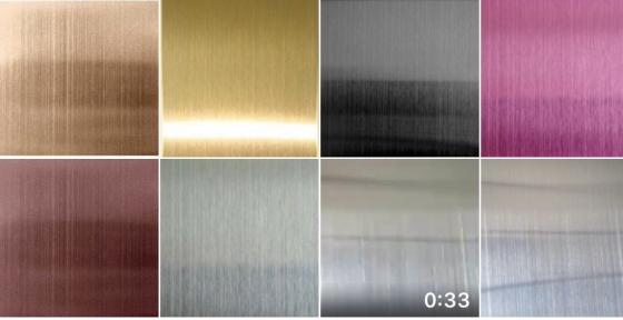Bề mặt Inox thang máy